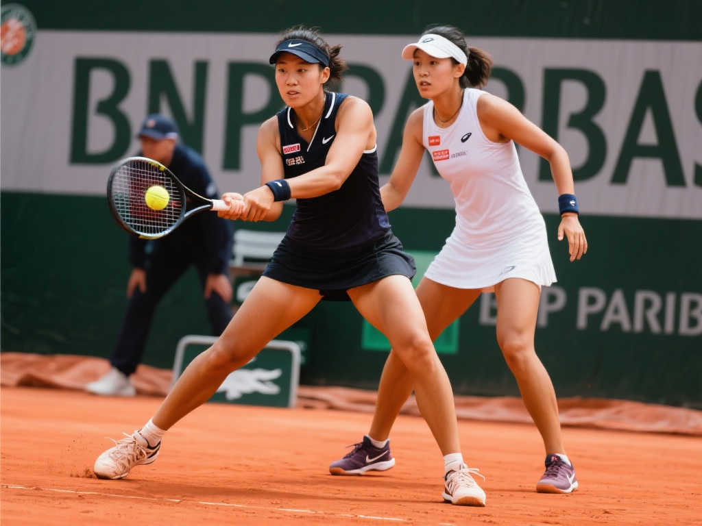 全新搭档！袁悦联手新西兰华裔选手孙璐璐，征战法网女双赛场